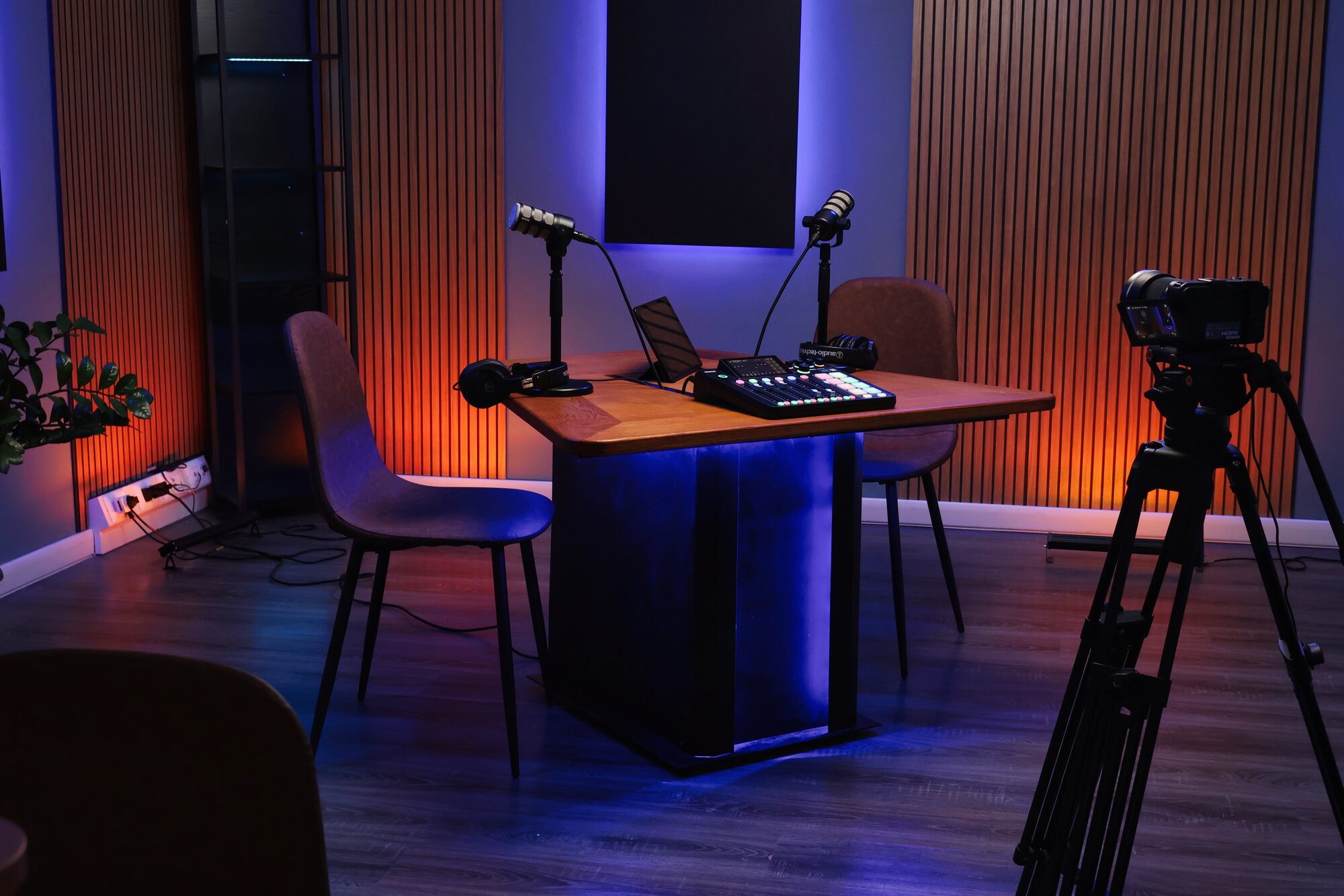 Sala Podcast Roma — studio di registrazione